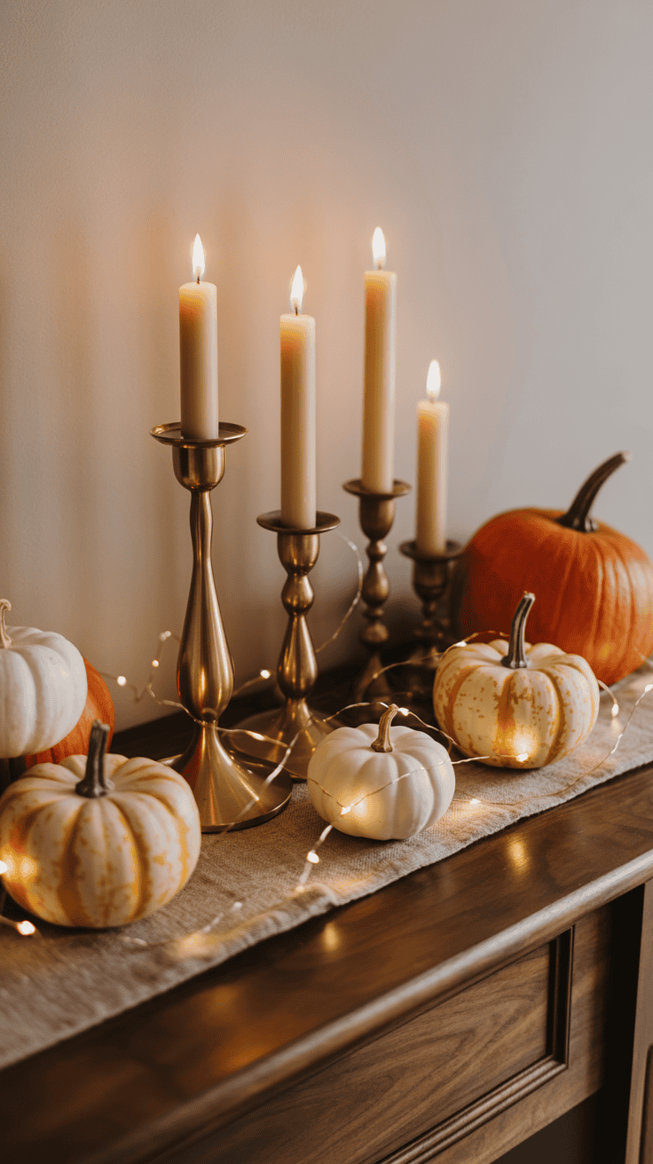 Candlesticks Pinterest Fall Candlesticks to Warm Up Your Seasonal Decor - Flowers Bouquet Ideas