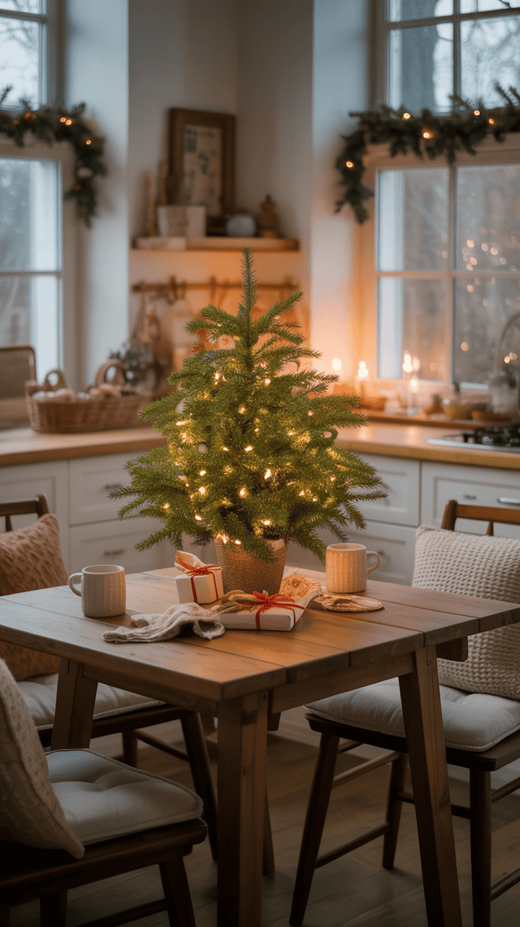 Kitchen Christmas Tree Ideas for a Festive Heart of the Home