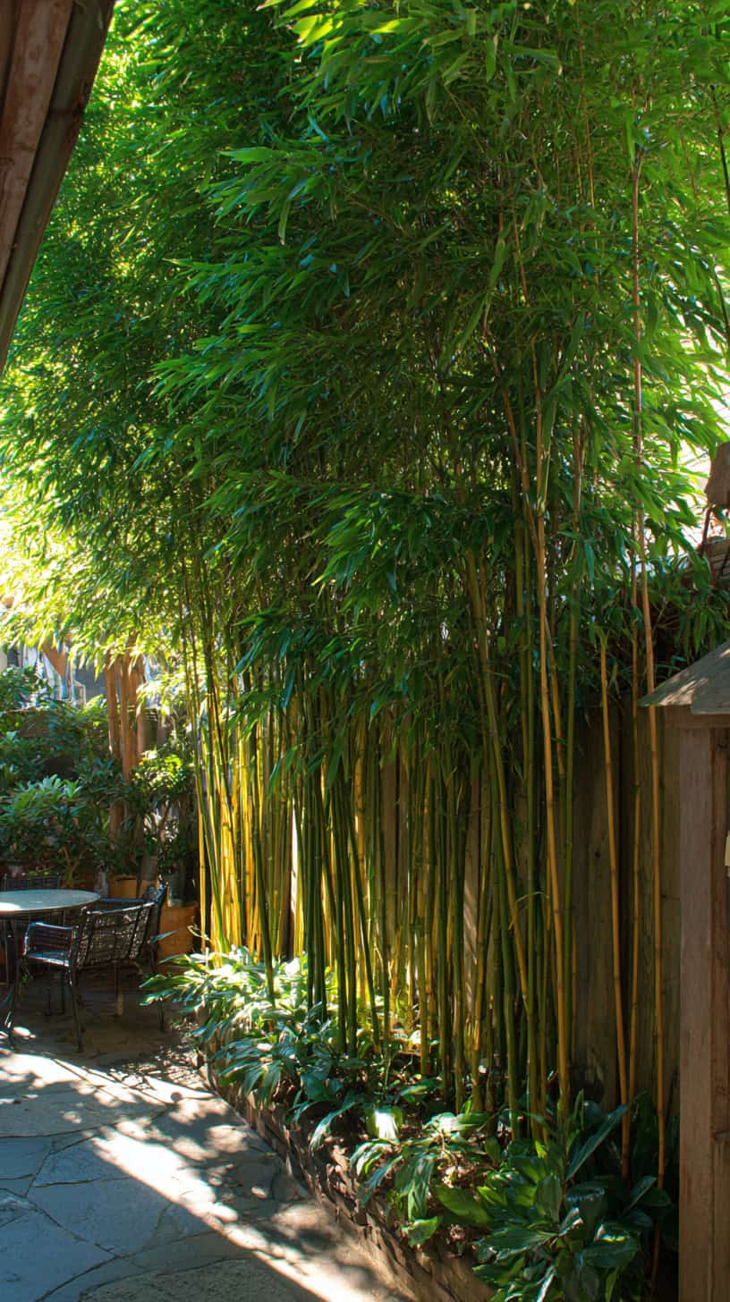 Bamboo Privacy Screen - Image 2