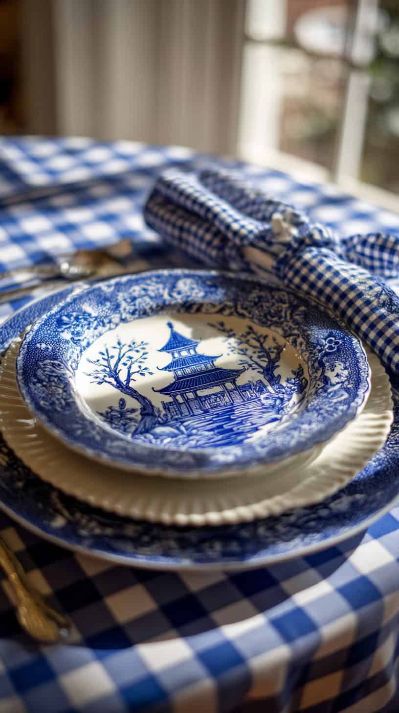 Blue Willow Chargers - Image 2