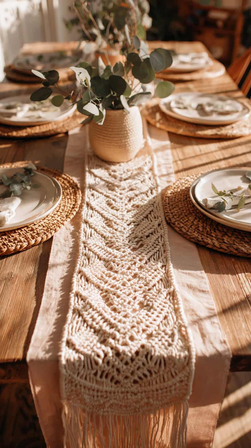 Boho Macrame Runner - Image 2