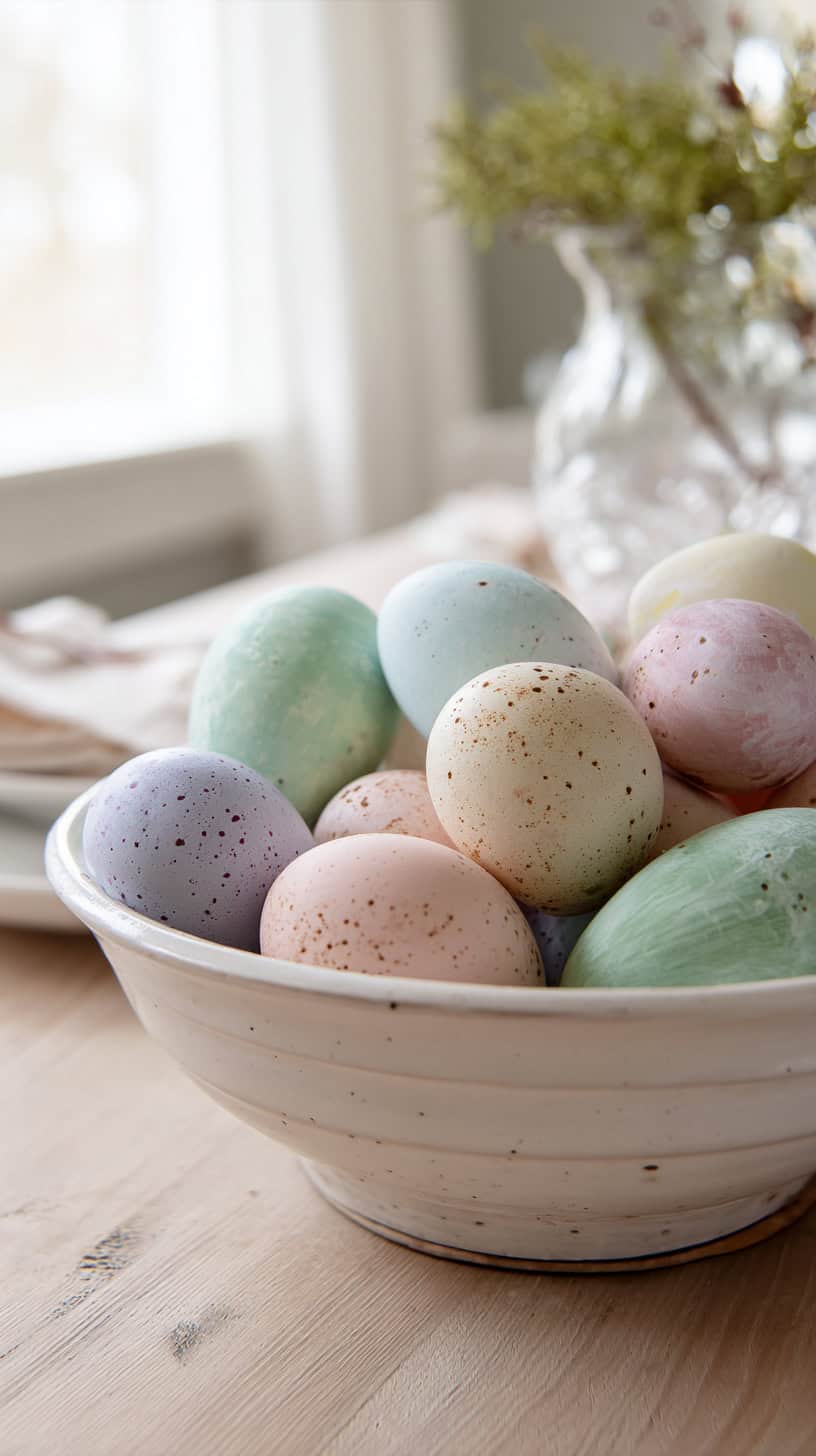 Bowl with Colored Eggs - Image 2