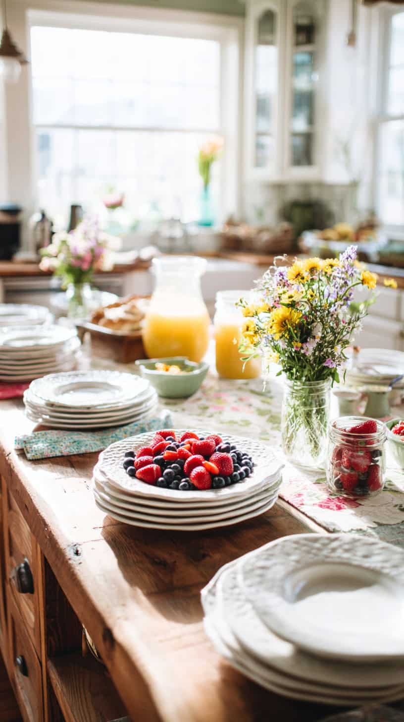 Brunch Set Up Ideas At Home for Busy Moms - Image 1