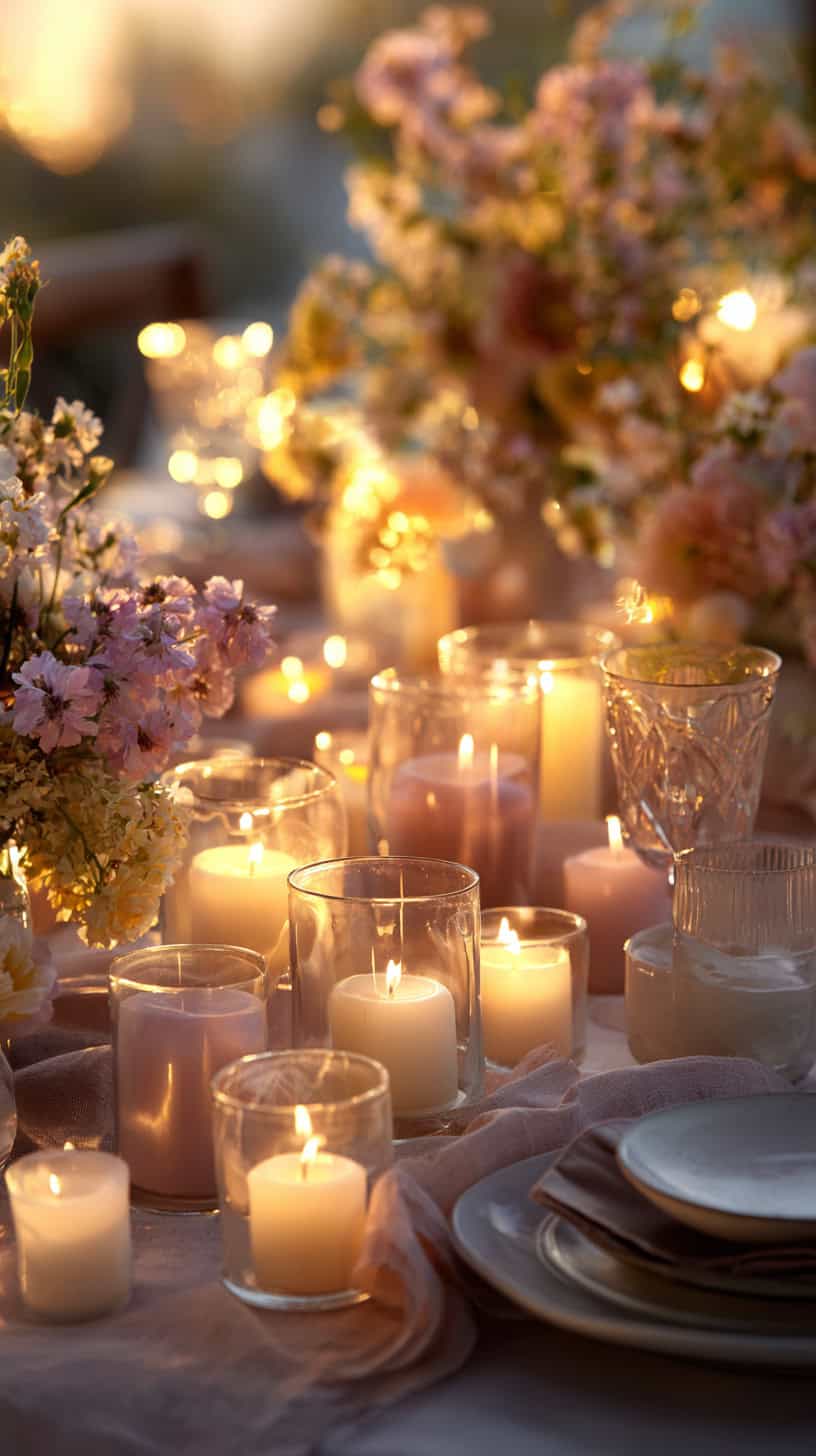 Candlelit Ambiance with Votives - Image 1