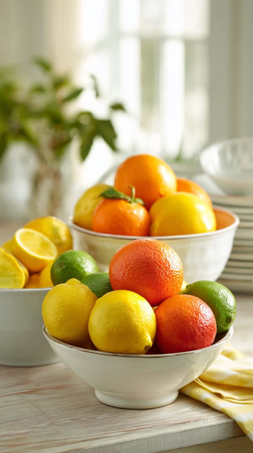 Citrus Fruit Bowls - Image 1