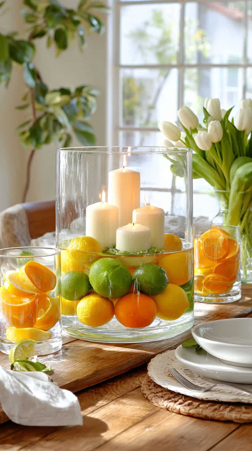 Citrus-Inspired Centerpiece - Image 1