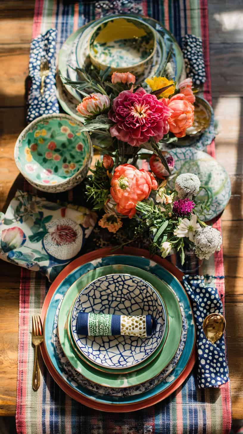 Eclectic Pattern Harmony - Image 1