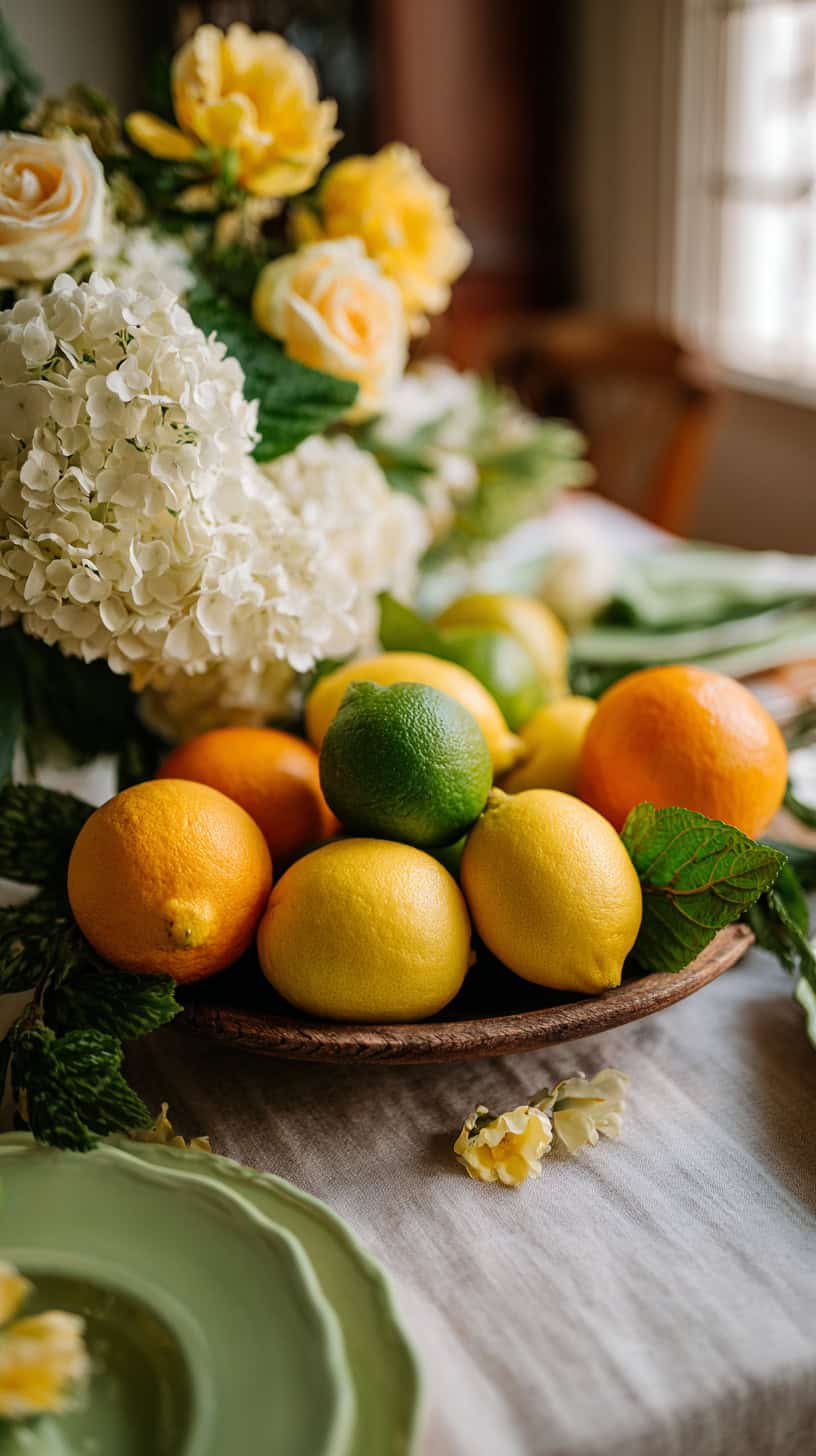 Edible Citrus Fruit Bowl - Image 1