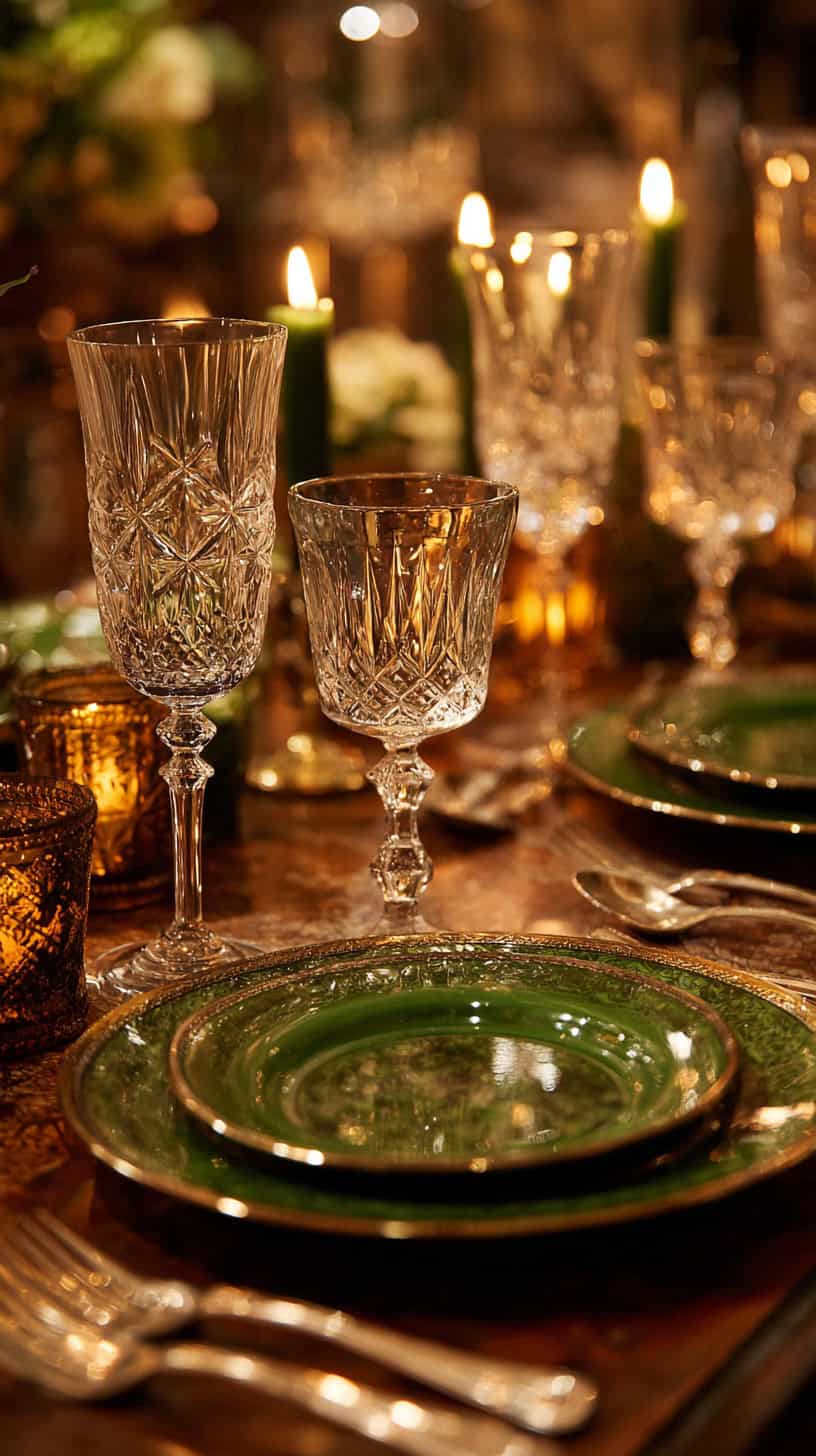 Etched Glass Stemware Mix - Image 2