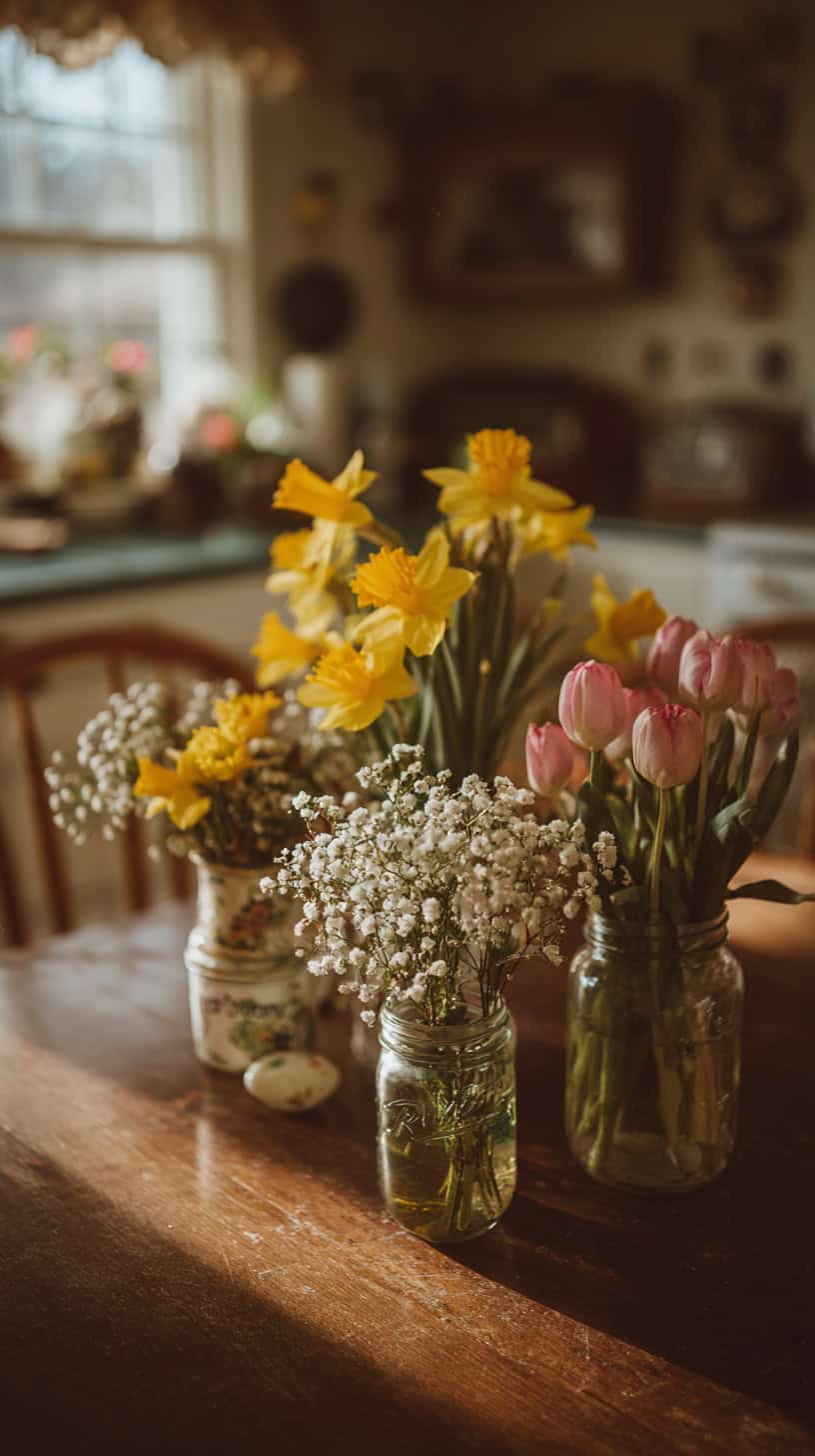 Everyday Spring Tablescapes Ideas with Fresh Flowers - Image 1