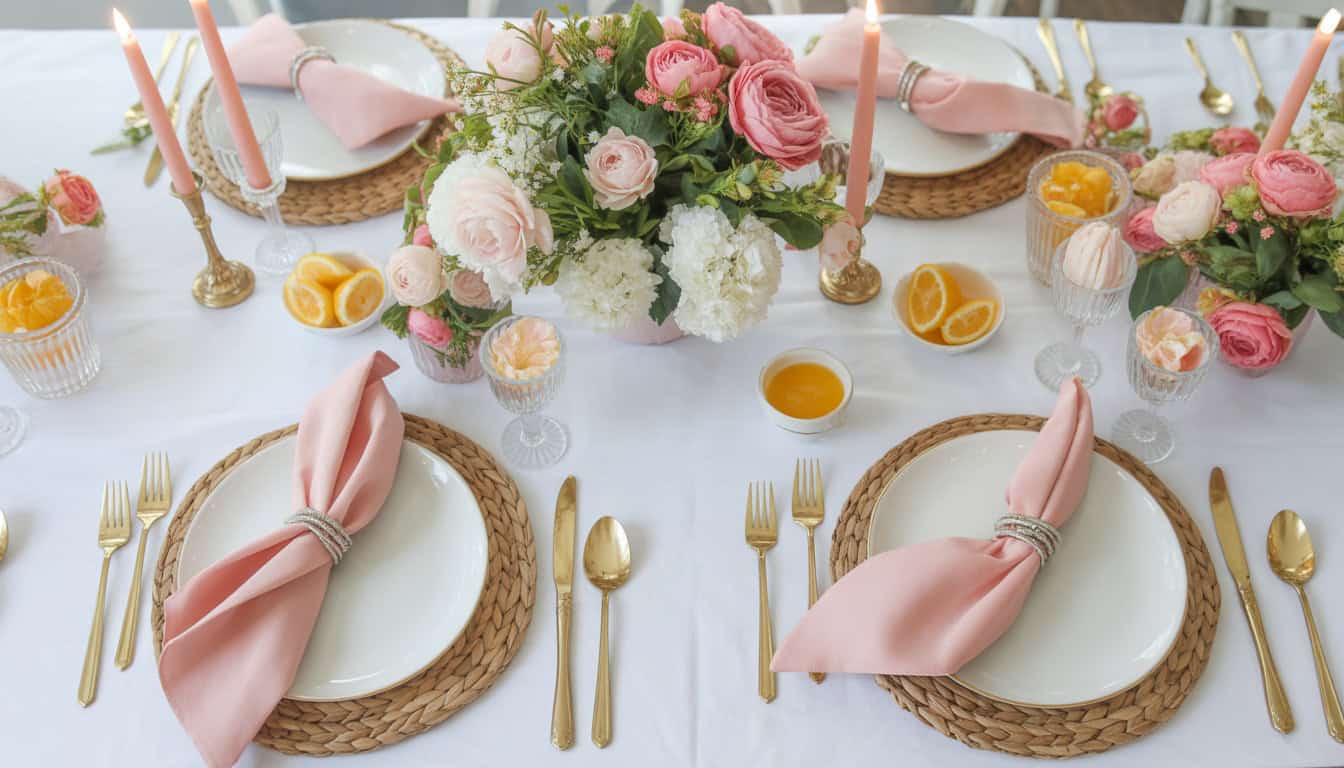 Ladies Brunch Table Setting Ideas for a Pretty Spring Spread