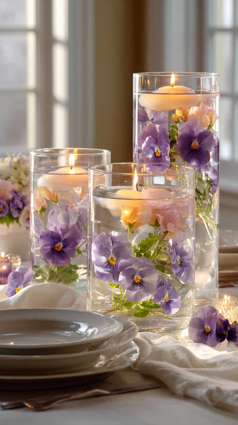 Floating Candle Vases - Image 1