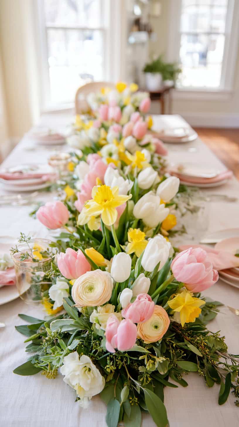 Floral Table Runner - Image 1