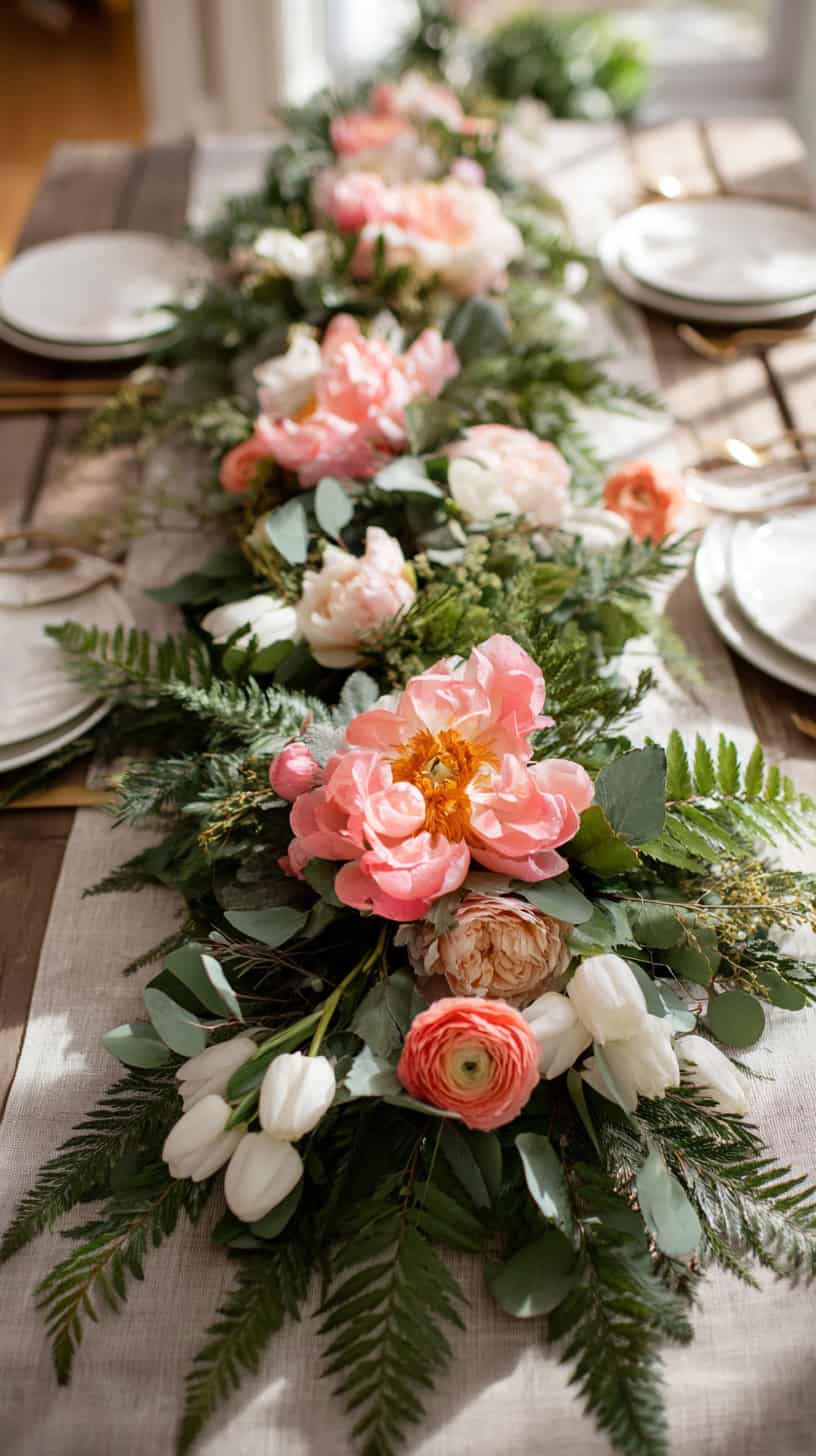 Floral Table Runner - Image 1