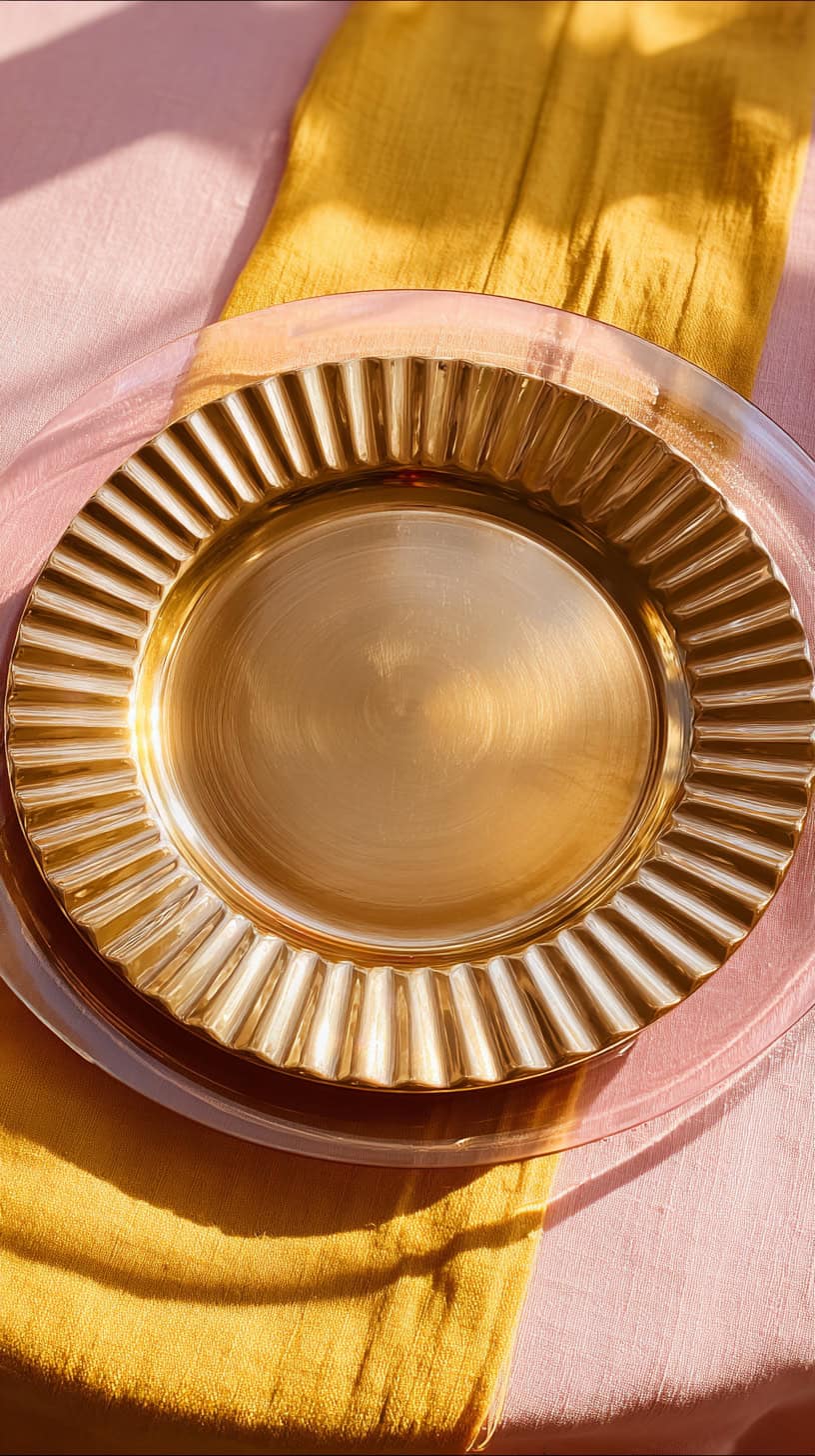 Gold Charger Plates - Image 2