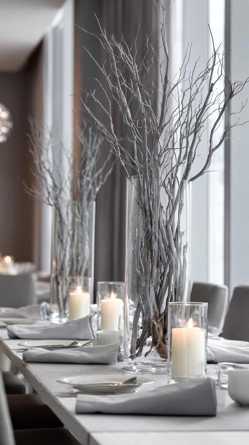 Grey Tone-On-Tone Branches - Image 1