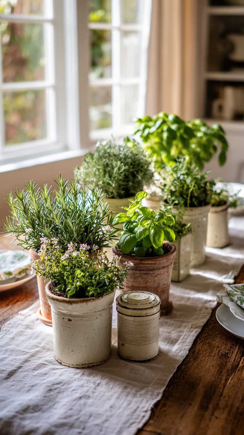 Herb Pot Arrangement - Image 1