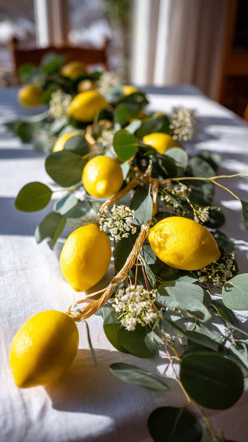 Lemon Garland Centerpiece - Image 1