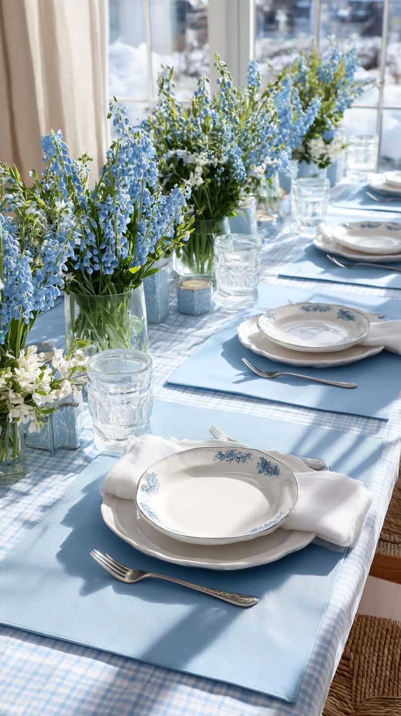 Light Blue Placemats - Image 2