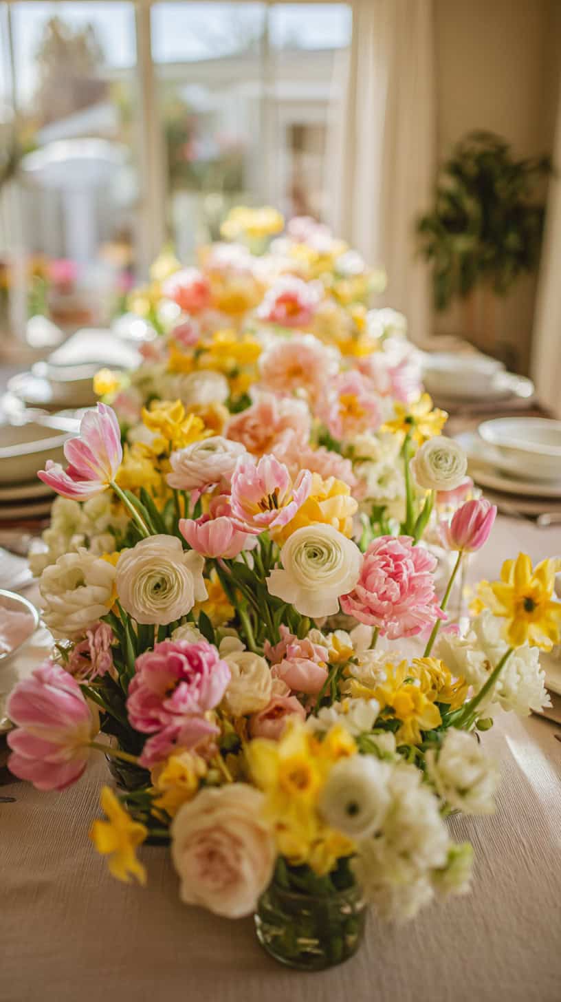 Lush Floral Table Runner - Image 2