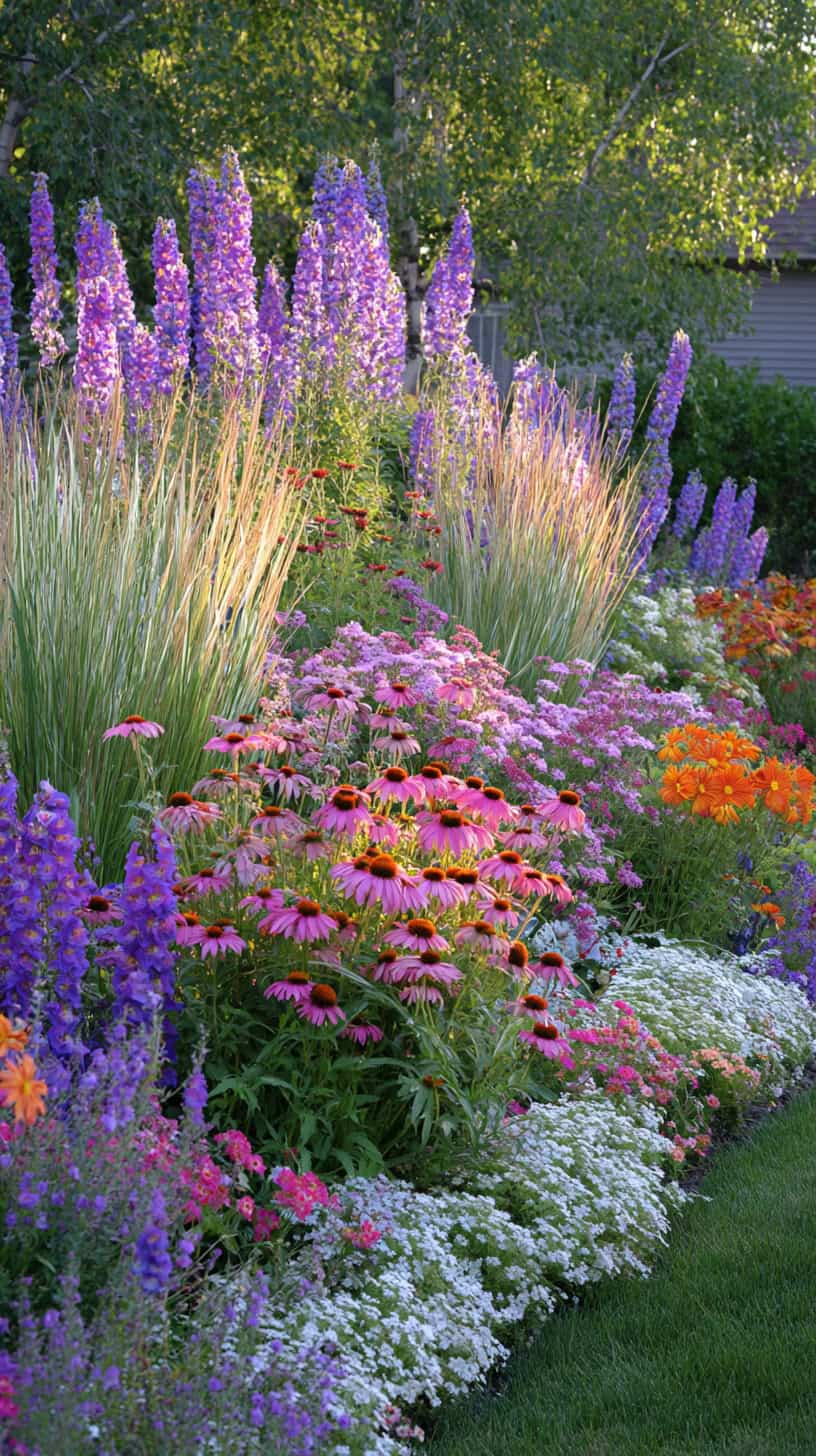Lush Multi-Layer Flower Beds - Image 1