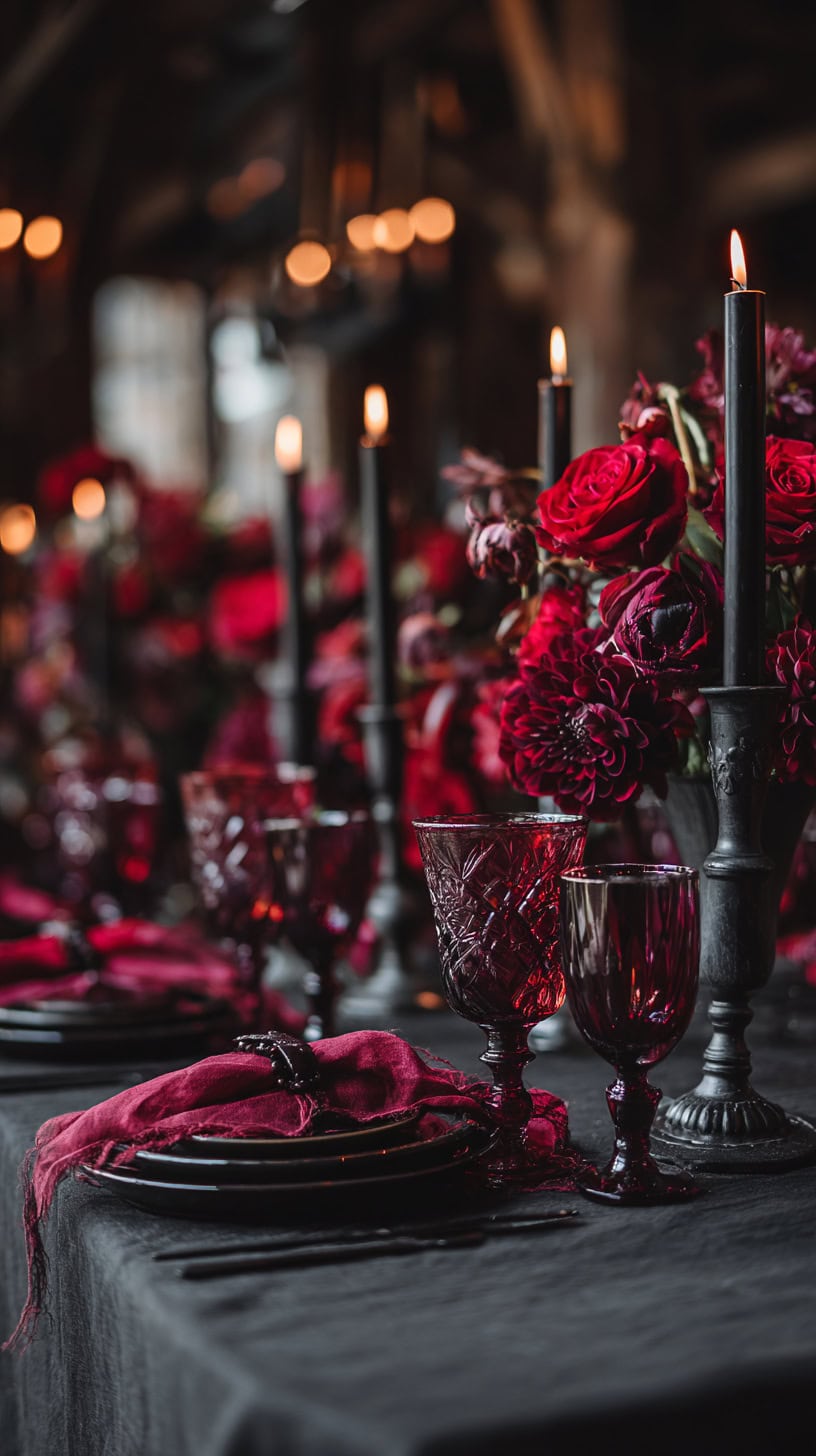 Moody Deep Red Drama - Image 2