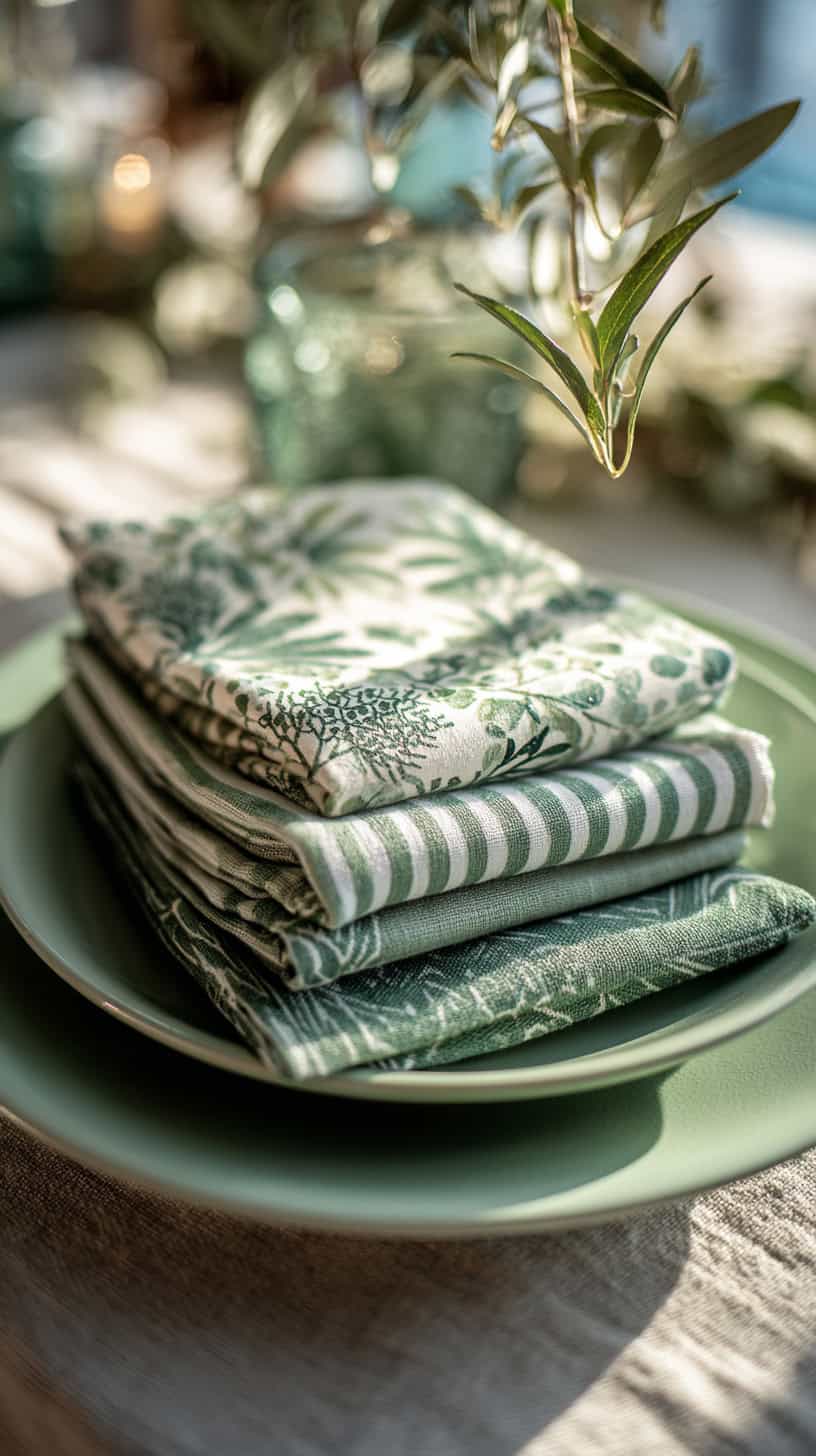 Patterned Napkin Stacks - Image 2