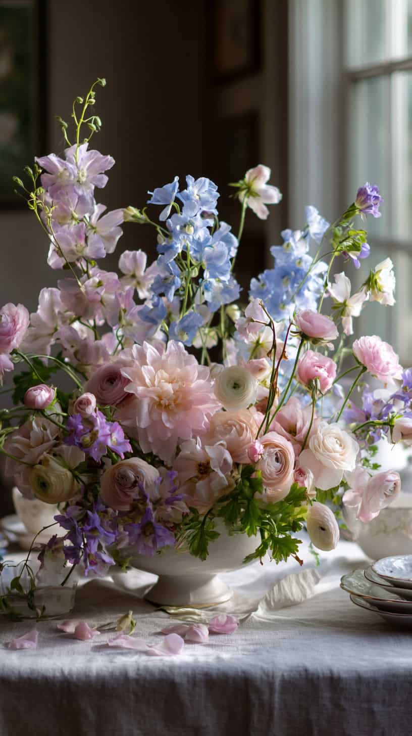 Pink Blue Pastel Delight - Image 1