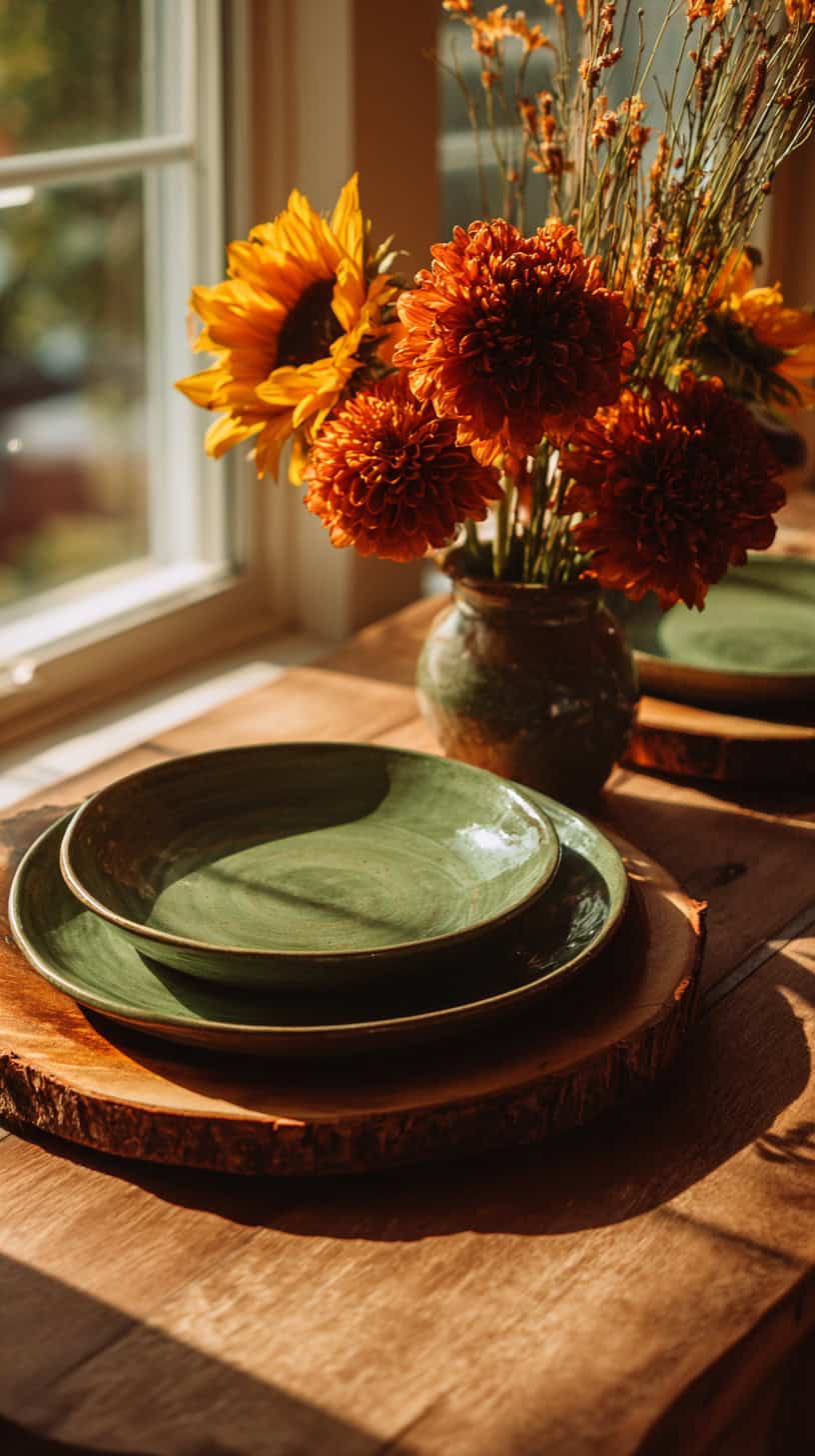 Rustic Wood Charger Base - Image 1