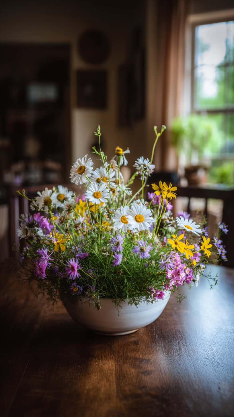 Short Vase Flower Arrangements for Tables - Image 1