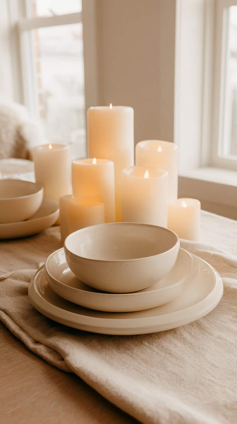 Simple Beige Porcelain Glow - Image 2