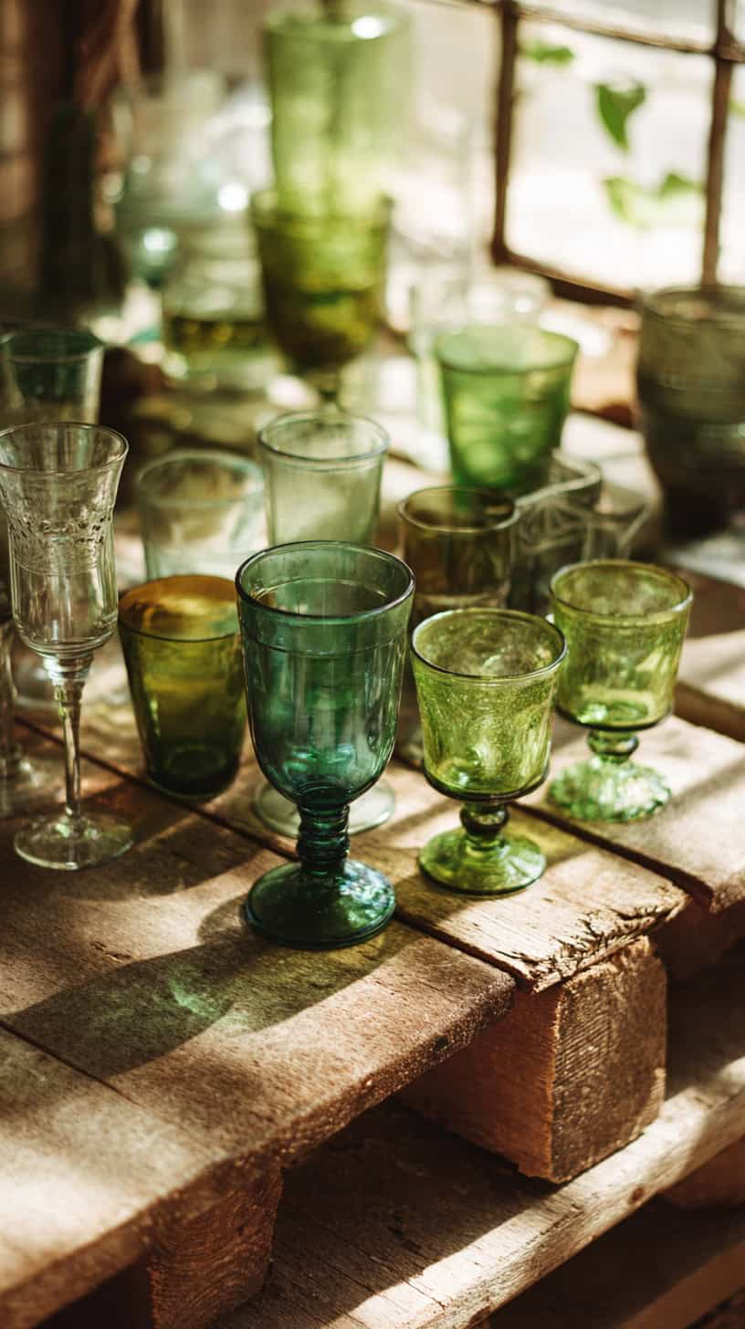 Sourcing Your Green Glassware Collection Ideas - Image 1