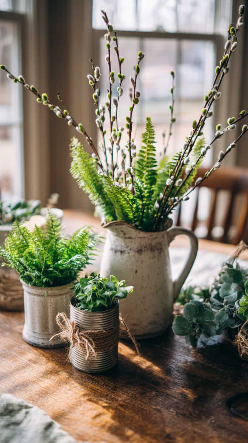 Spring Dining Room Table Decor Using Natural Elements - Image 2