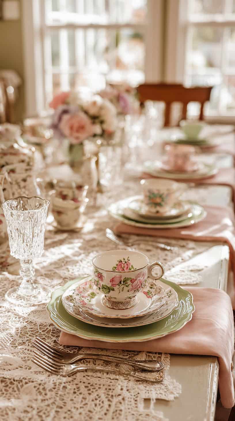 Stunning Tea Party Tablescape - Image 2