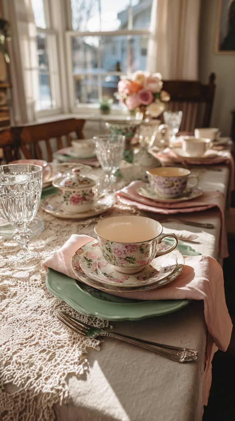 Stunning Tea Party Tablescape - Image 1