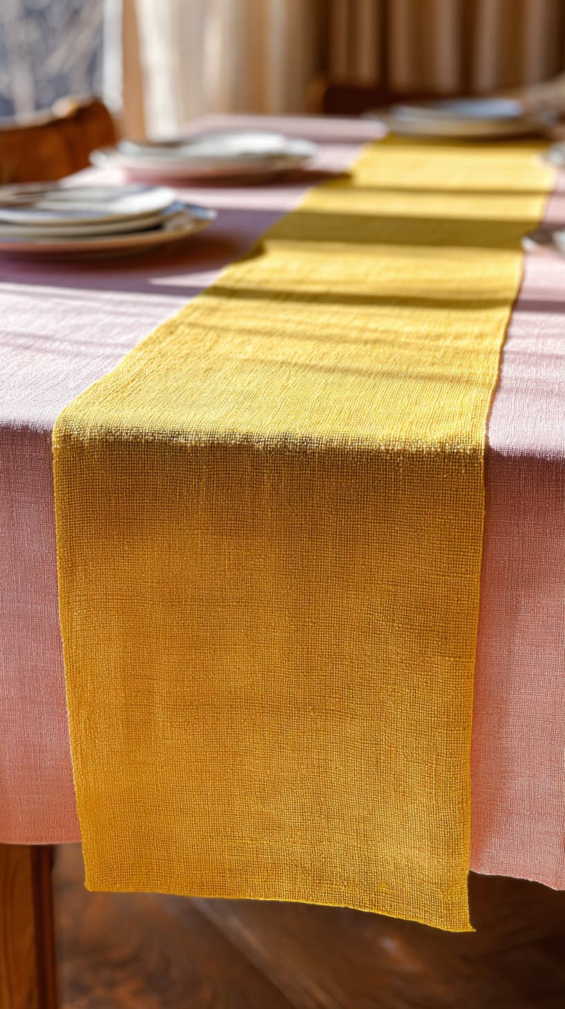 Sunny Yellow Runner Accent - Image 2