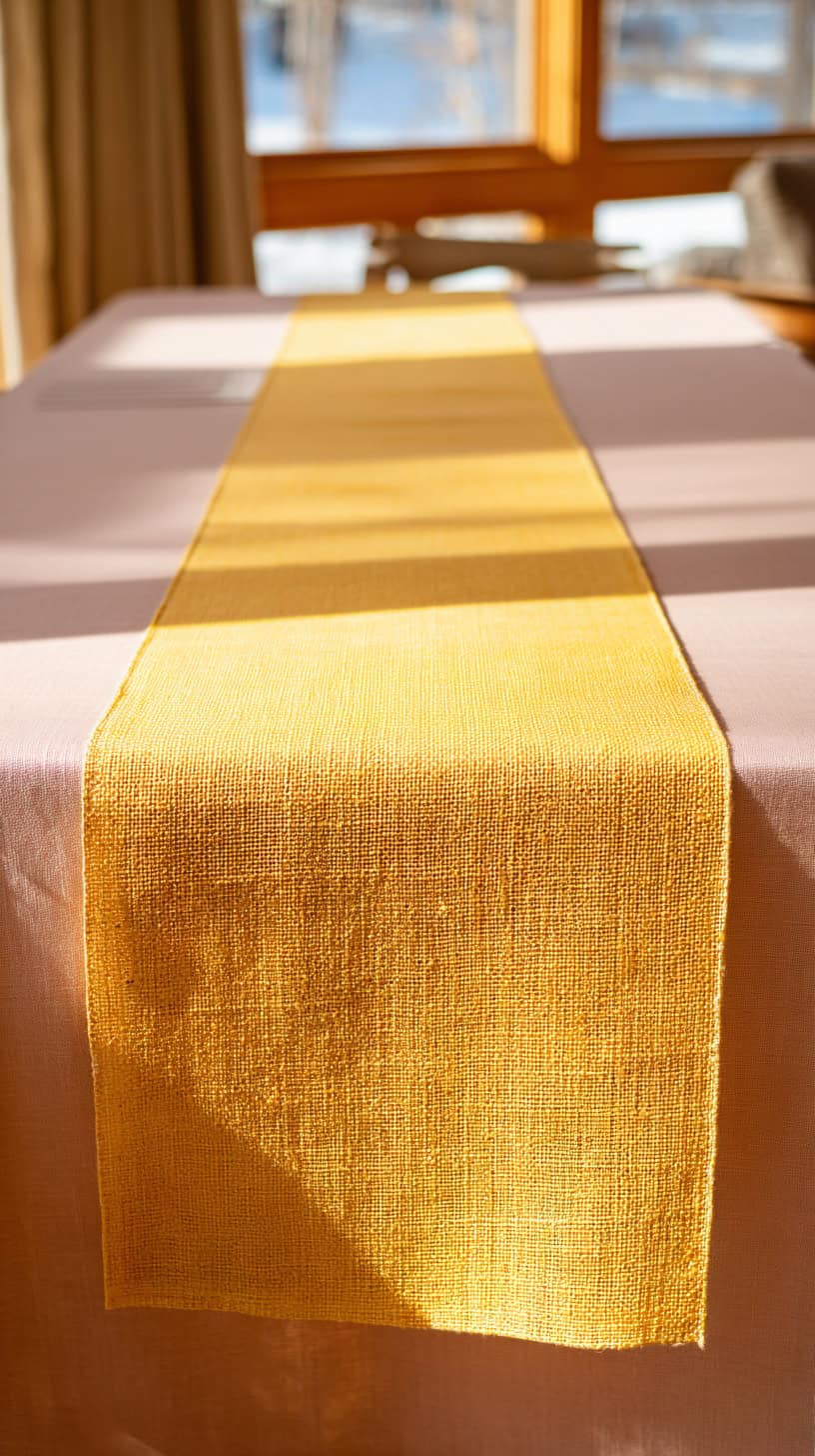 Sunny Yellow Runner Accent - Image 1