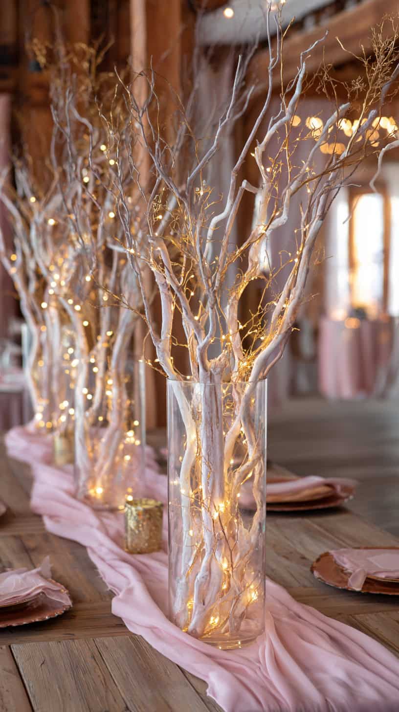 Twigs and Pink Runner - Image 1