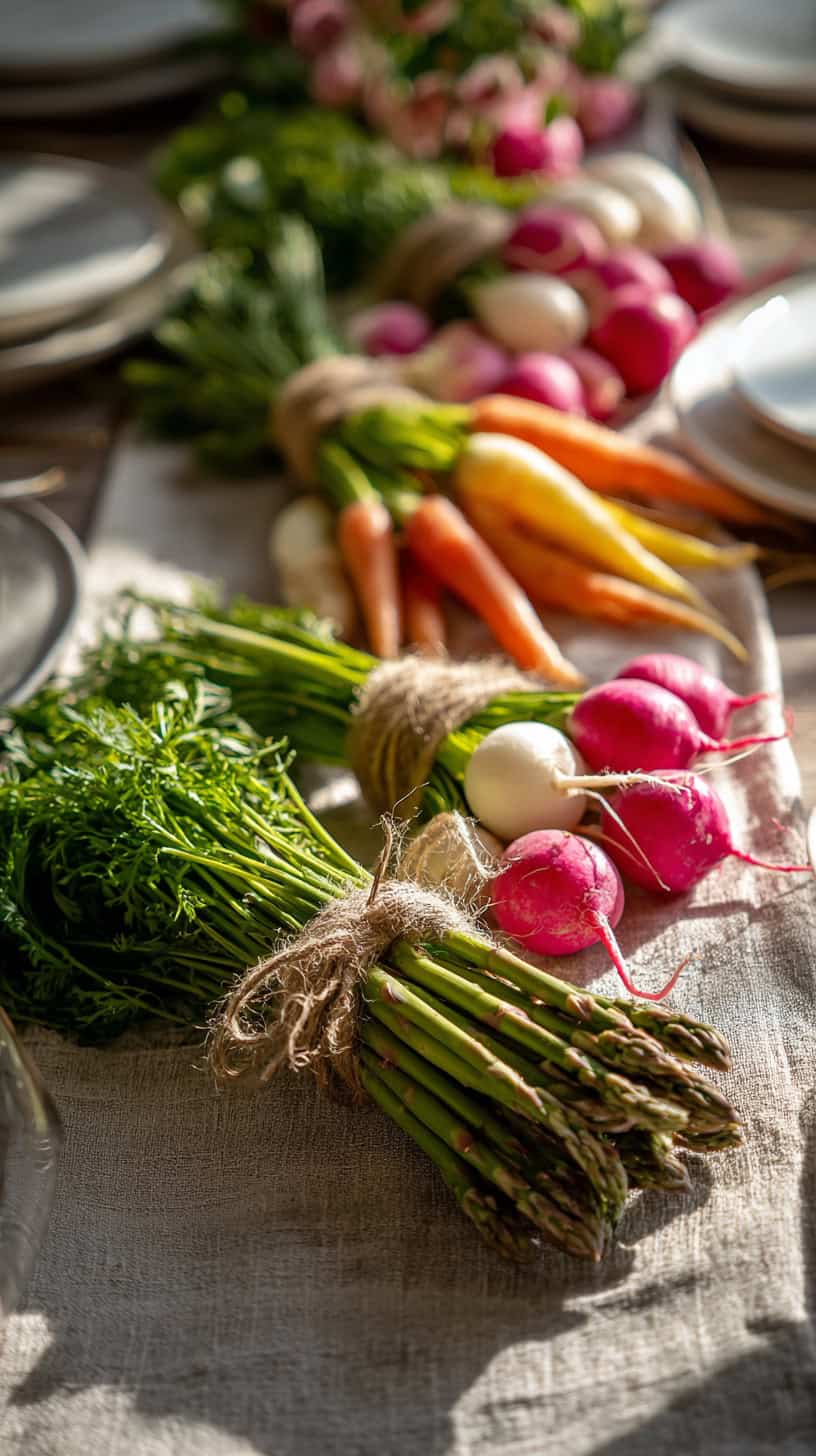 Vegetable Bunch Display - Image 1