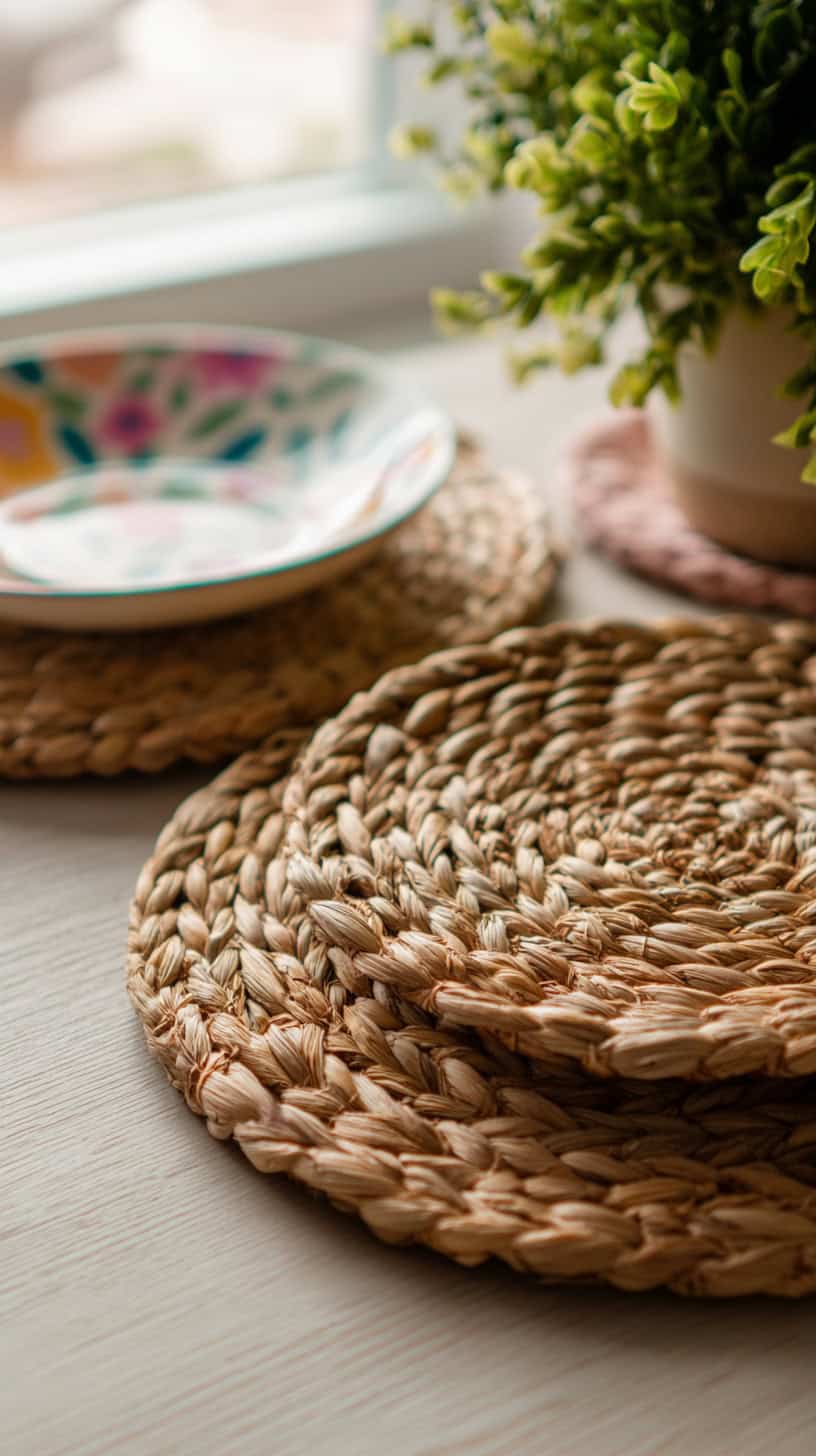 Water Hyacinth Placemats - Image 1