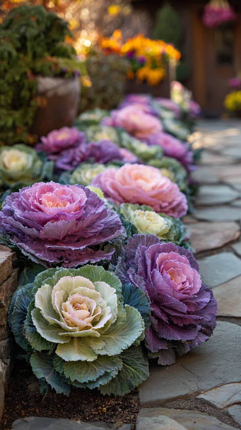 Whimsical Cabbage Border - Image 2