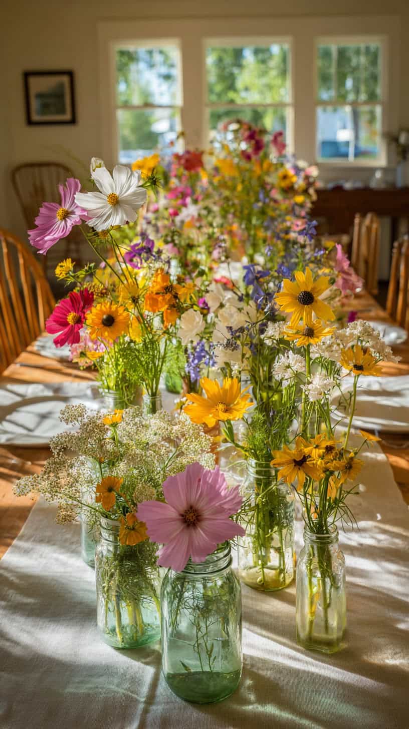Wildflower Garden Party Setting - Image 1