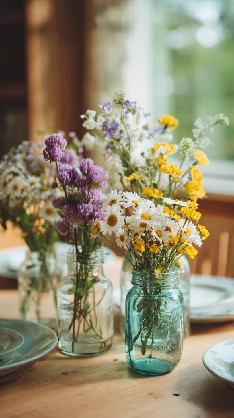 Wildflower Mason Jars - Image 2
