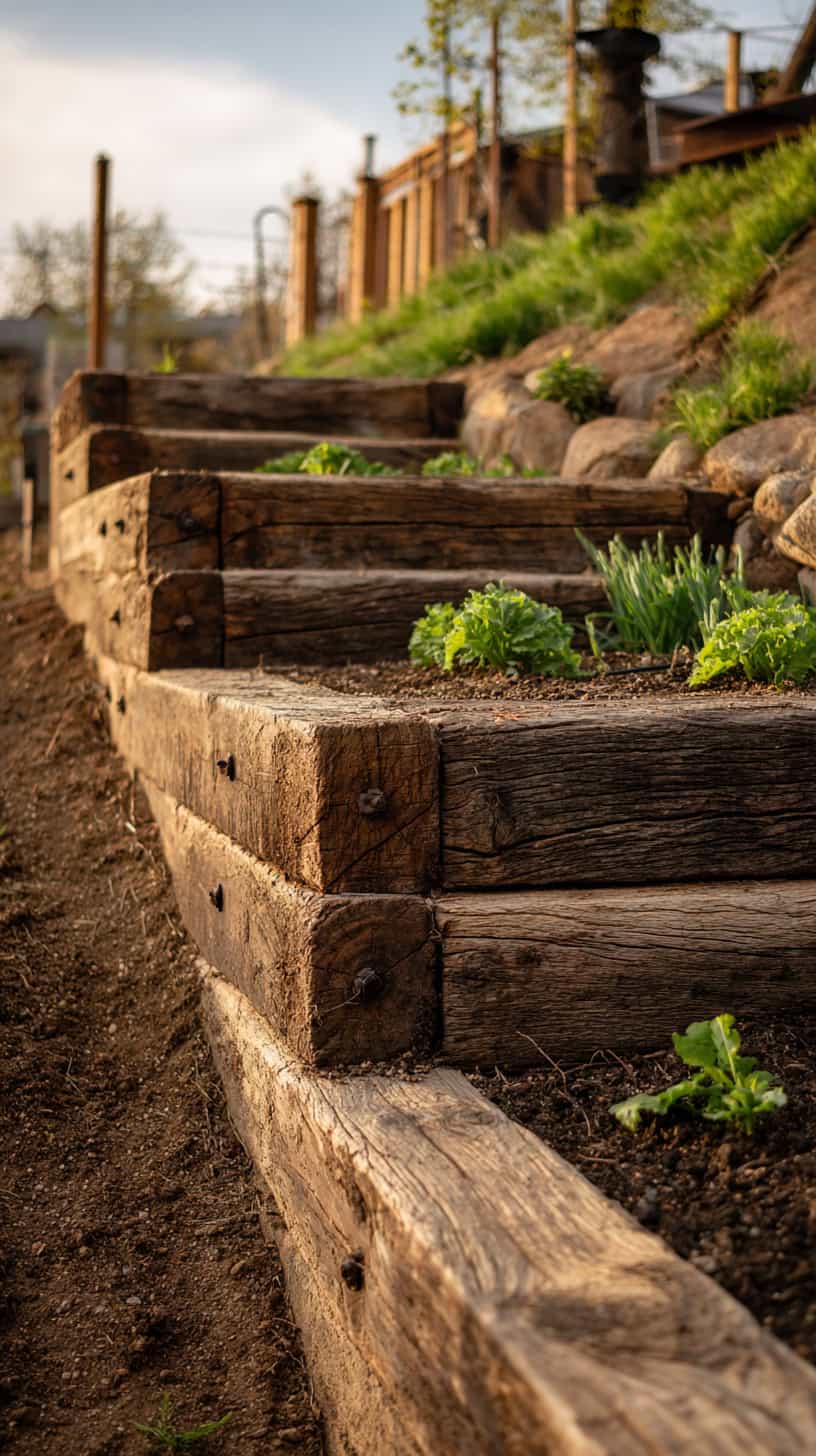 Budget-Friendly Terraces for Sloped Backyard Ideas That Wow - Image 1