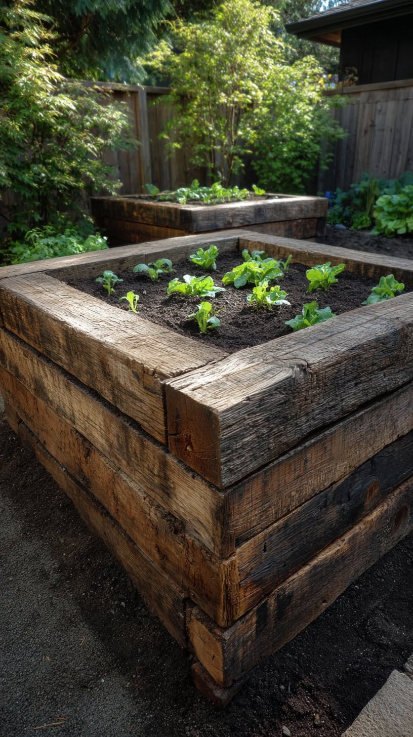 Charming Timber Garden Beds - Image 2