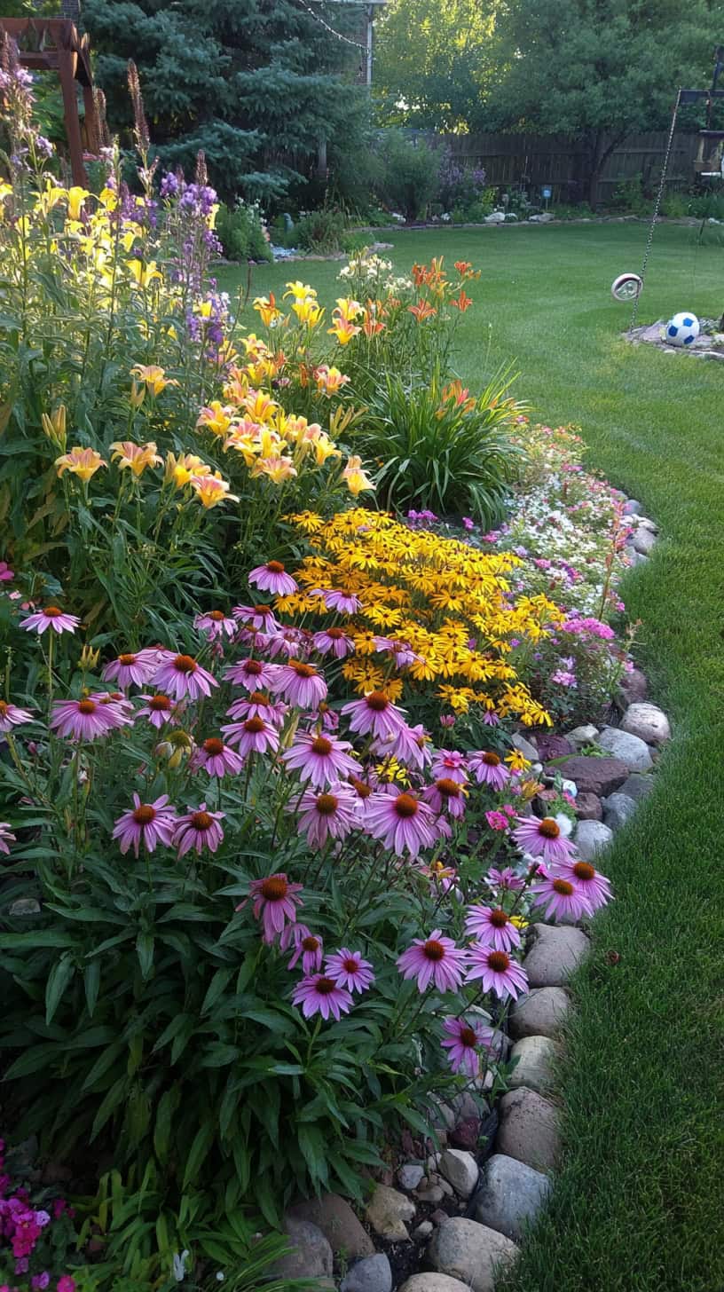 Easy Flower Bed Ideas for Busy Moms of Boys - Image 2