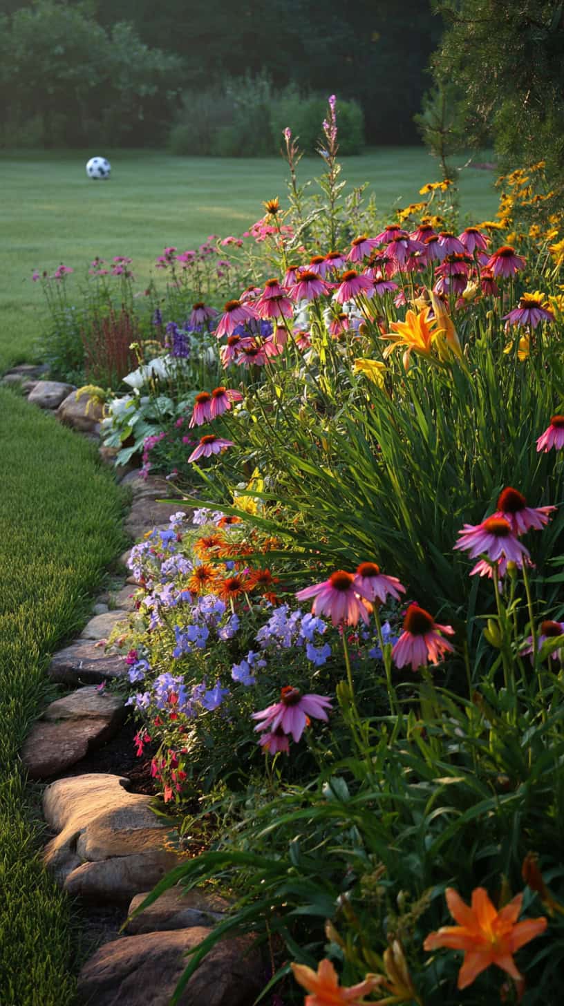 Easy Flower Bed Ideas for Busy Moms of Boys - Image 1