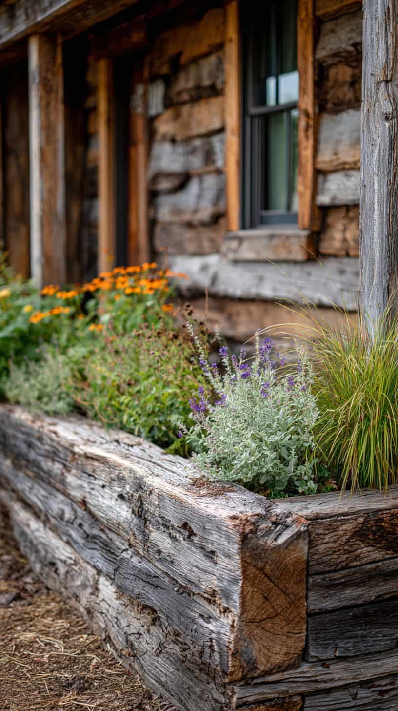 Easy Flower Bed Ideas: Rustic and Simple - Image 2