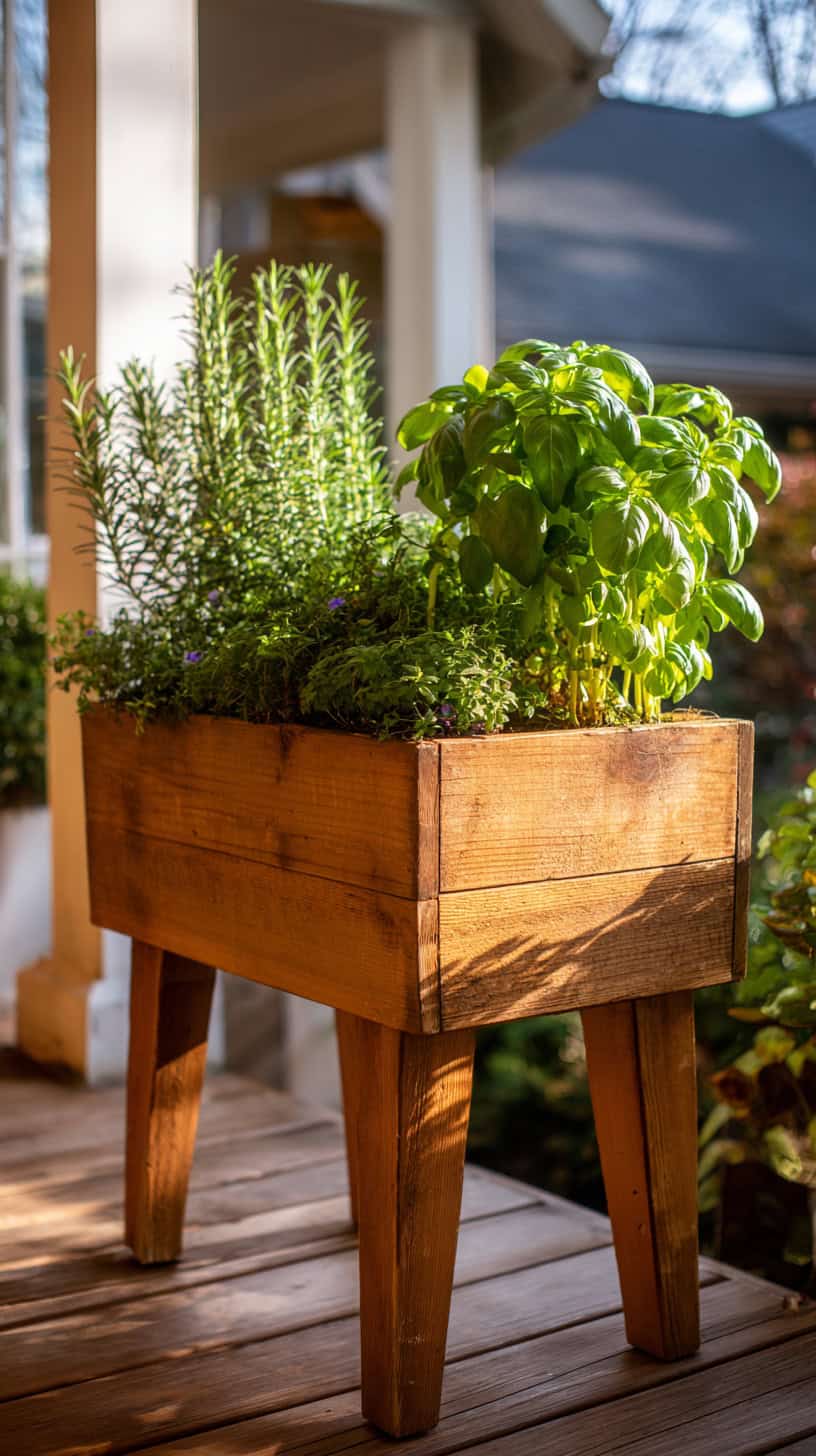 Elevated Legged Herb Planter - Image 1