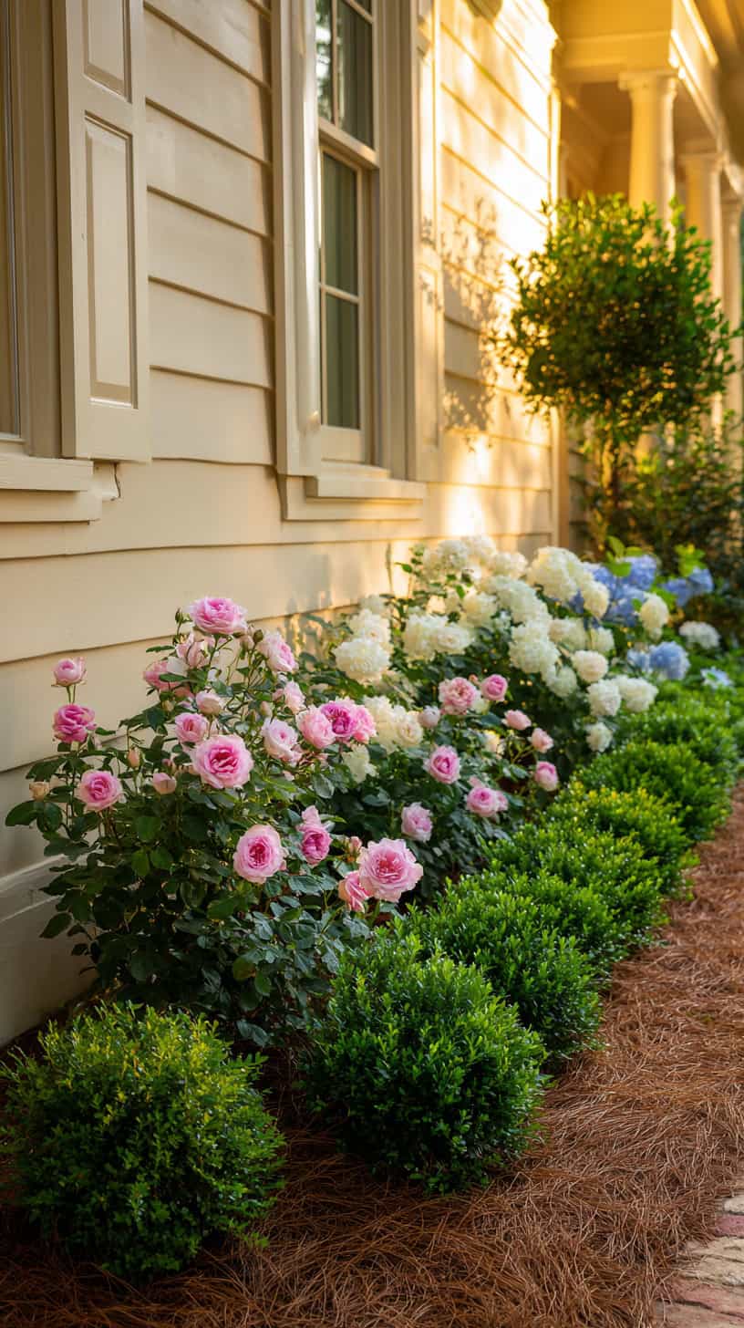 Flower Beds Against The House: Simple and Charming Layouts - Image 2